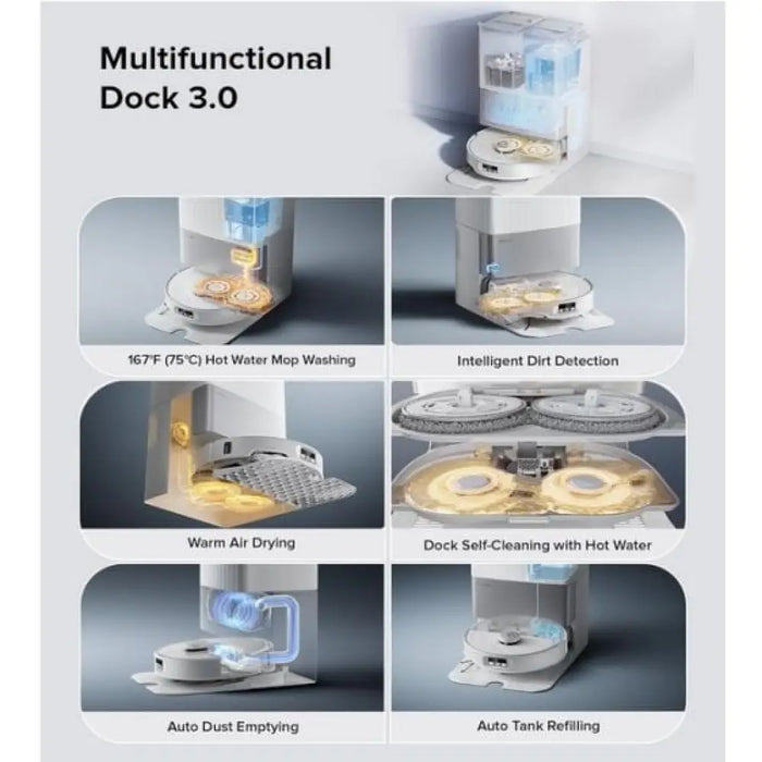 Прахосмукачка робот Roborock Q Revo Edge 5V1