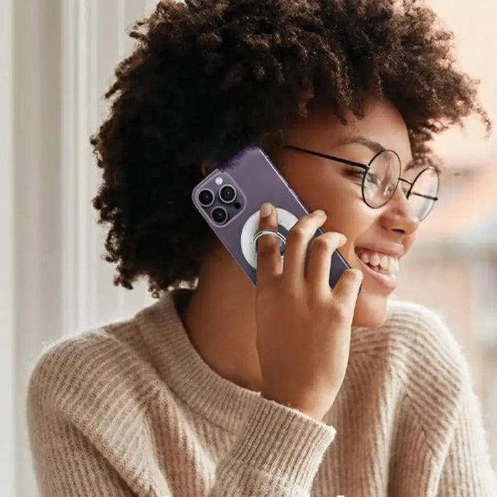 Пръстен SODI StandBM-350 двустранен магнит с MagSafe - бял