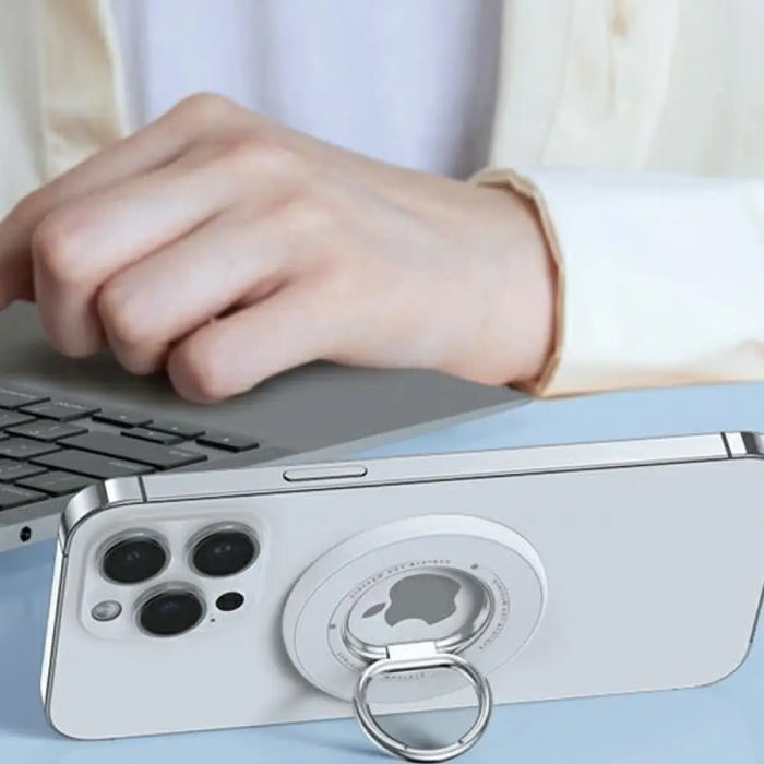 Пръстен SODI StandBM-350 двустранен магнит с MagSafe - бял