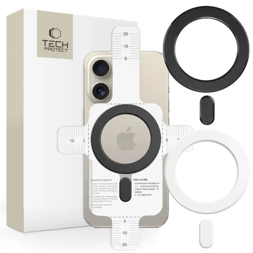 Пръстен Tech-Protect MMP-100 с MagSafe (2 бр.) - бяло