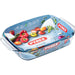 ПРАВОЪГЪЛНА ТАВА С ДРЪЖКИ 2.3 L PYREX IRRESISTIBLE