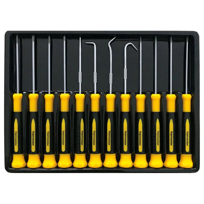ПРЕЦИЗНИ ОТВЕРТКИ К-Т 12 БР TOPMASTER