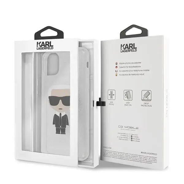 Предпазен гръб Karl Lagerfeld Iconic Glitter