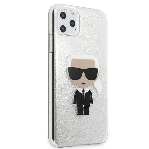 Предпазен гръб Karl Lagerfeld Iconic Glitter