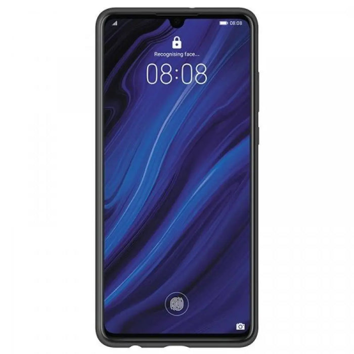 Предпазен калъф Huawei Silicone Car за P30 Black