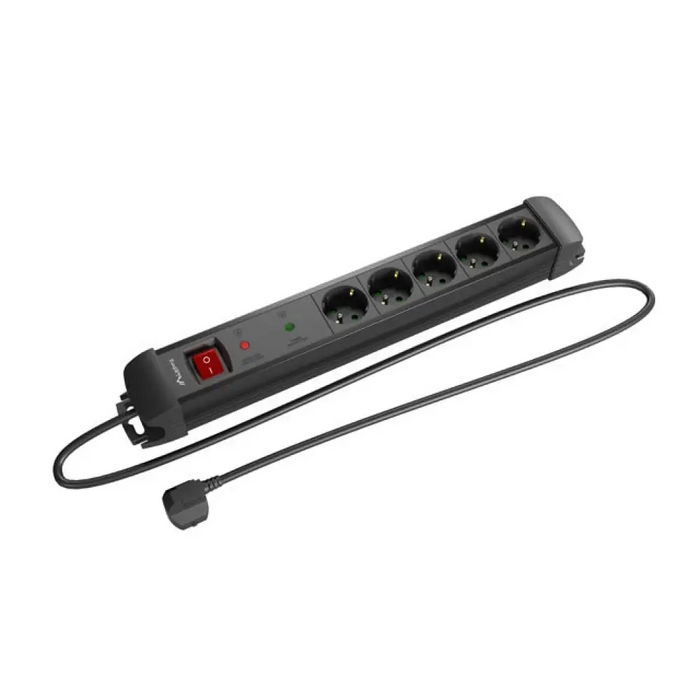 Предпазител от пренапрежение Lanberg sp1 3m 5x шуко