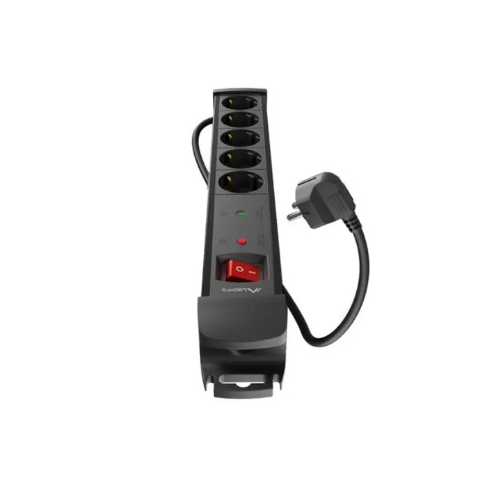 Предпазител от пренапрежение Lanberg sp1 3m 5x шуко