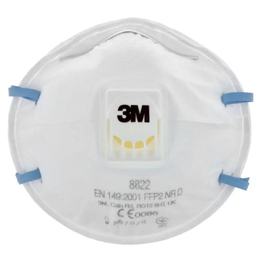 ПРЕДПАЗНА МАСКА FFP2 С КЛАПА 1 БРОЙ 3M 8822