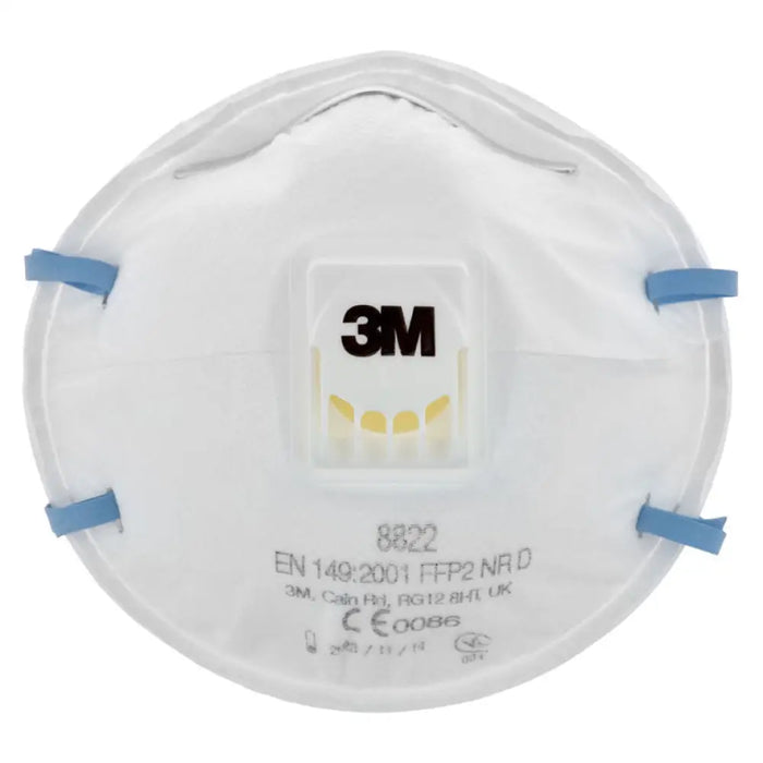 ПРЕДПАЗНА МАСКА FFP2 С КЛАПА 1 БРОЙ 3M 8822