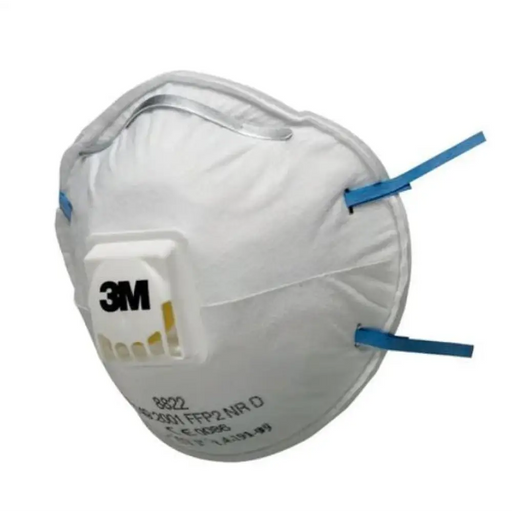 ПРЕДПАЗНА МАСКА FFP2 С КЛАПА 1 БРОЙ 3M 8822