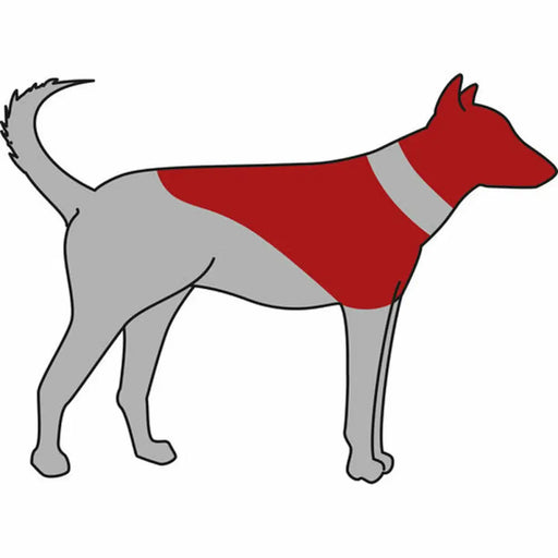 Предпазна яка за куче Trixie Син Надуваем (66-78 cm)