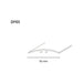 ПРЕХОДНА ЛАЙСТНА ЗА СКРИТ МОНТАЖ DOELLKEN 50 ММ. СРЕБРО