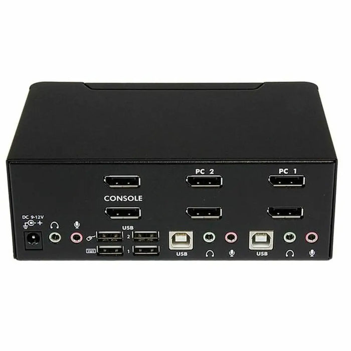 Прекъсвач KVM с 2 порта Startech SV231DPDDUA Черен
