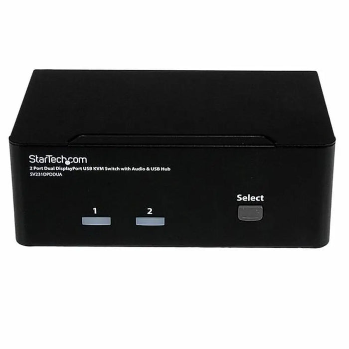 Прекъсвач KVM с 2 порта Startech SV231DPDDUA Черен