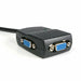 Прекъсвач VGA с 2 порта Startech ST122LE Черен