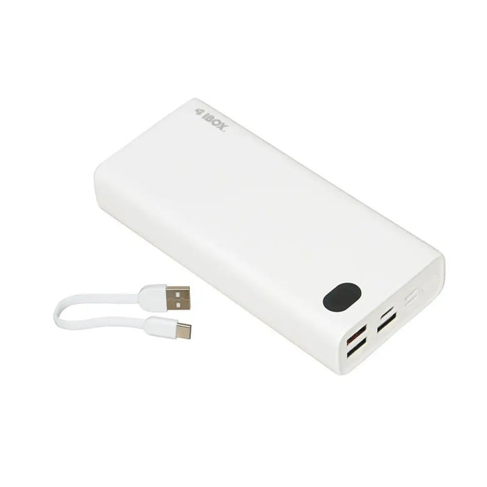 Преносима батерия Powerbank Ibox IPB20 Бял 20000 mAh