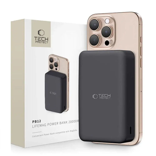 Преносима батерия Powerbank Tech-Protect PB12 LifeMag