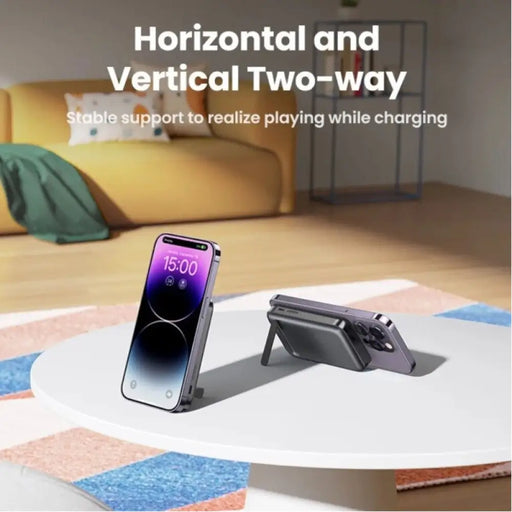 Преносима батерия Powerbank 10 000mAh WIRELESS,20W PB206