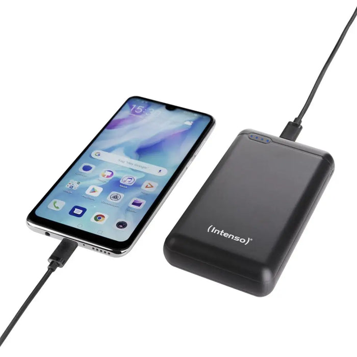 Преносима батерия Powerbank INTENSO Черен 20000 mAh