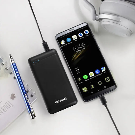 Преносима батерия Powerbank INTENSO Черен 20000 mAh