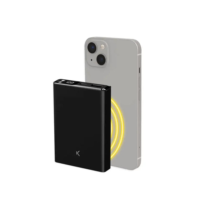 Преносима батерия Powerbank KSIX Черен 10000 mAh