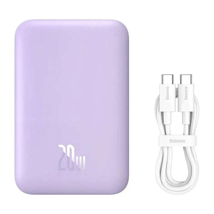 Преносима батерия Baseus 6000 mAh 20W лилава