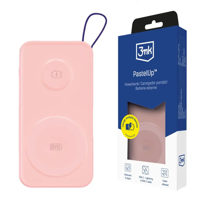 Преносима батерия Powerbank 3mk PastelUp 10,000mAh 22.5W