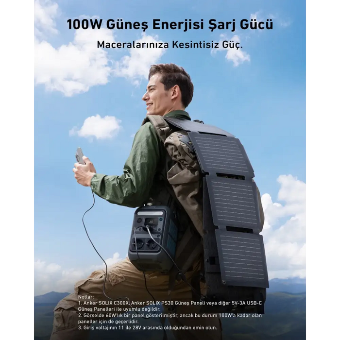 Преносима електростанция Anker SOLIX C300X 7