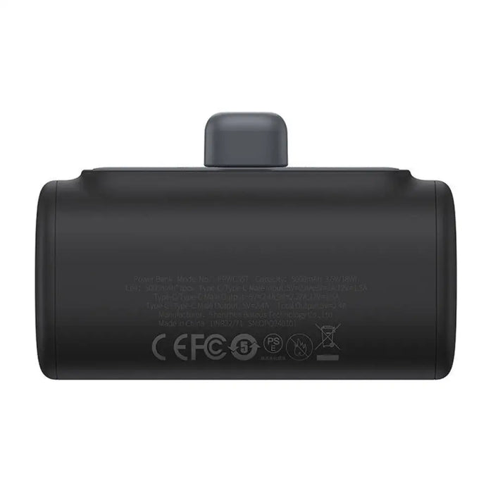 Преносима батерия Baseus Compact 5000mAh 20W USB-C черна