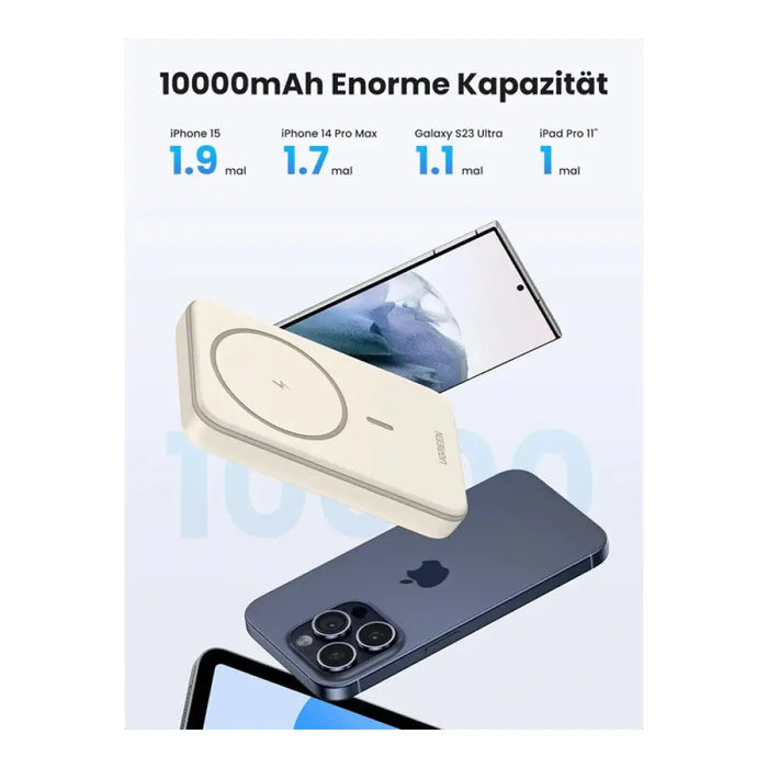 Преносима батерия Powerbank 10 000mAh Mini MAGNETIC WI