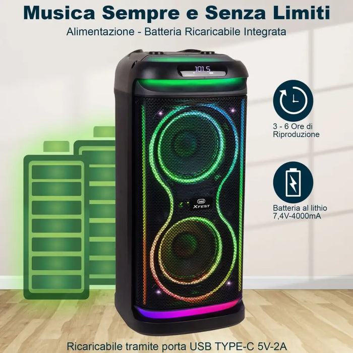 Преносима колона Trevi Trevi XF 650 KB