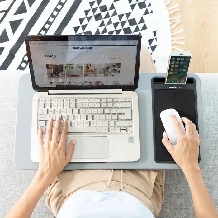 Преносимо Компютърно Бюро с XL Възглавница Deskion