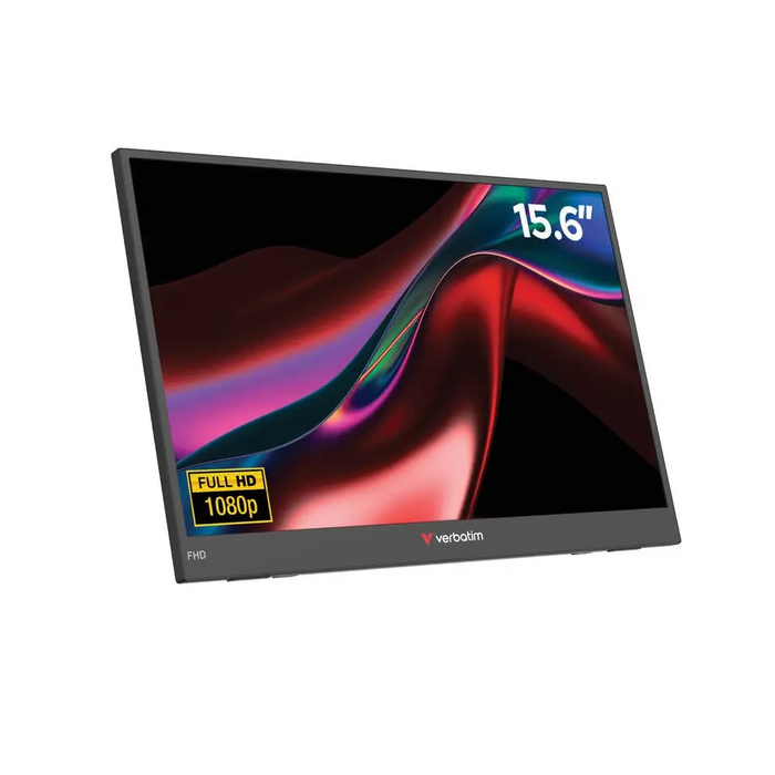 Преносим 15.6-инчов FHD монитор Verbatim ОСВЕТЛЕН