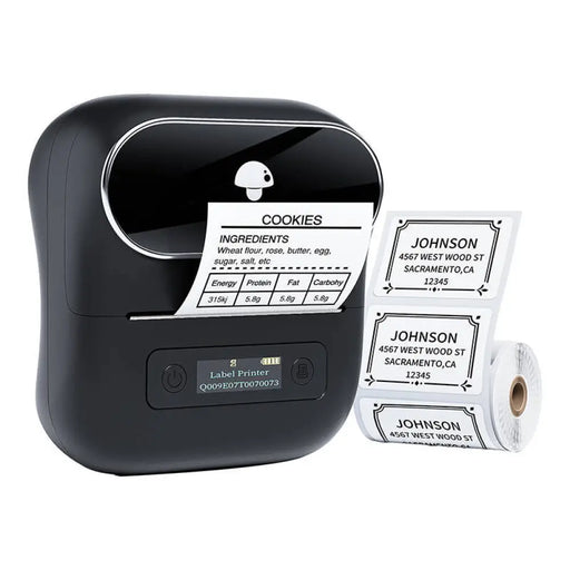 Преносим етикетен принтер Phomemo M220 черен