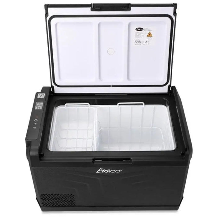 Преносим компресорен хладилник YOLCO GCX37 Black