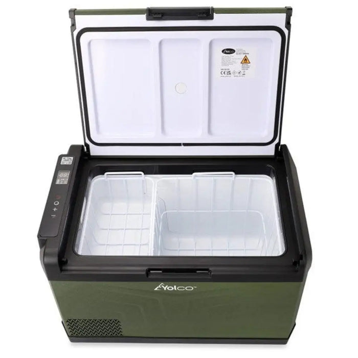 Преносим компресорен хладилник YOLCO GCX37 Green