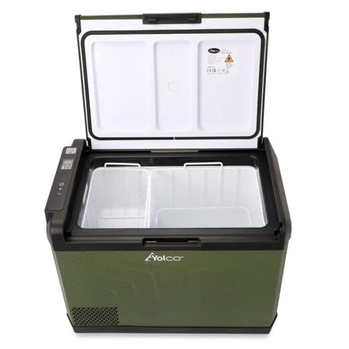 Преносим компресорен хладилник YOLCO GCX47 Green