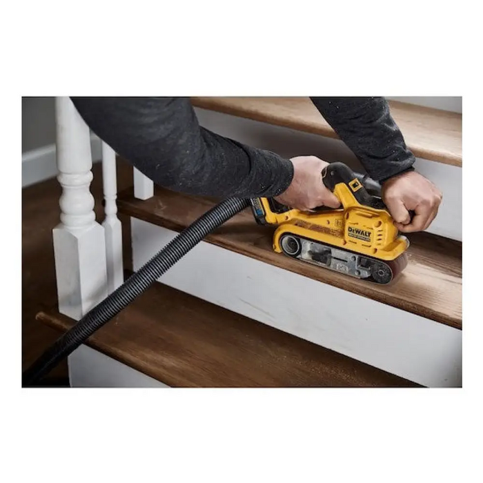 Преносим шлайф DeWALT DCW220NT-XJ Лентов шлайф Черен Жълт