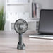 Преносим вентилатор HAMA USB LED Акумулатор Сив