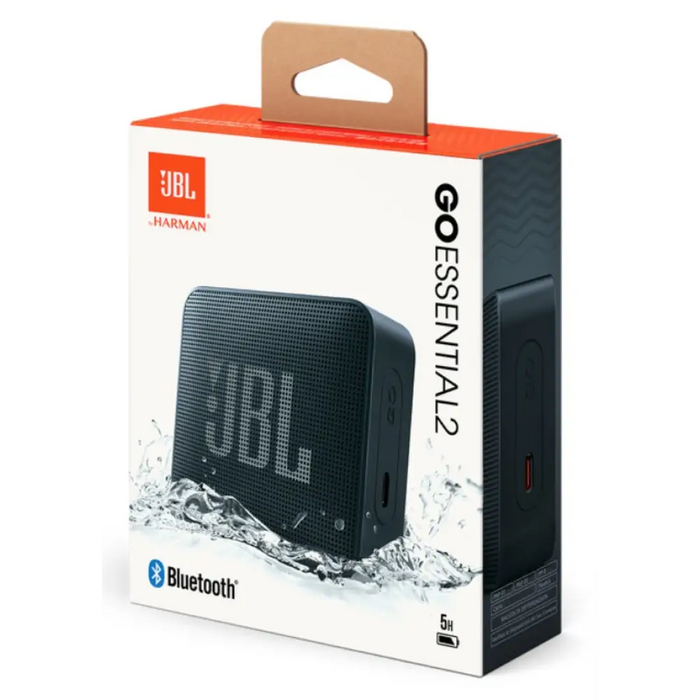 Преносим водоустойчив високоговорител JBL GO2 Essential BLK