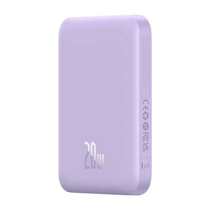 Преносима батерия Baseus 6000 mAh 20W лилава