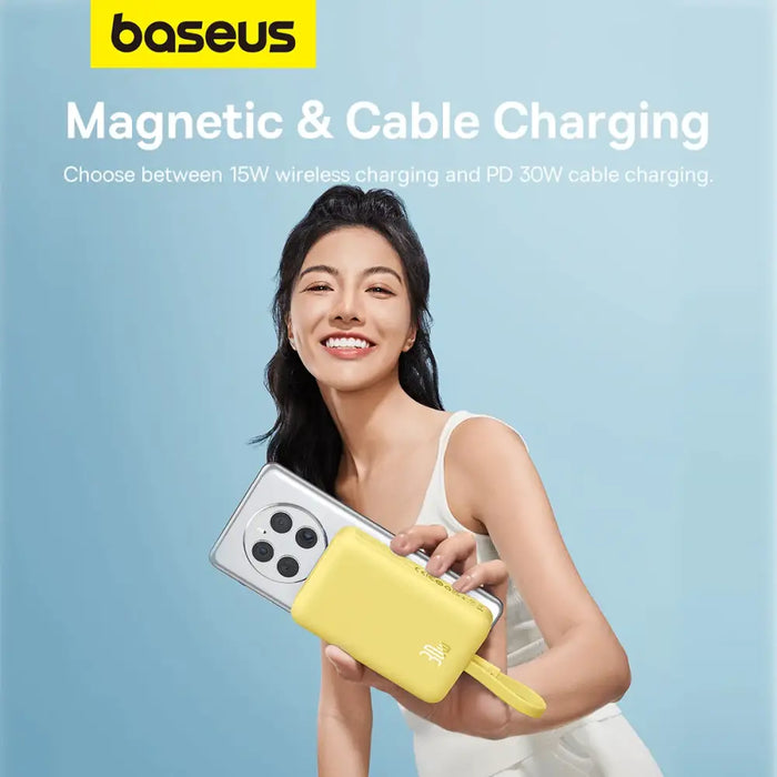 Преносима батерия Baseus Magnetic Mini