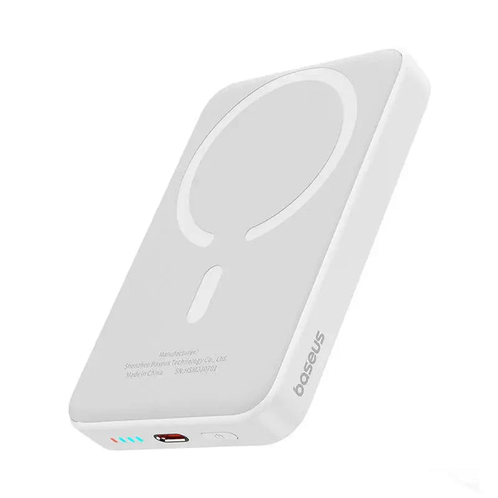 Преносима батерия Baseus Mini Air Magnetic 10000mAh 20W бяла