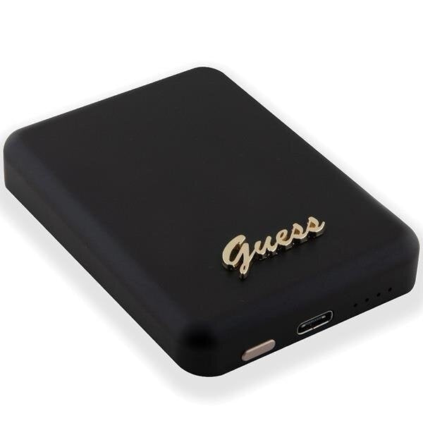 Преносима батерия Guess GUPBM5ALGSGK 15W 5000mAh черна /