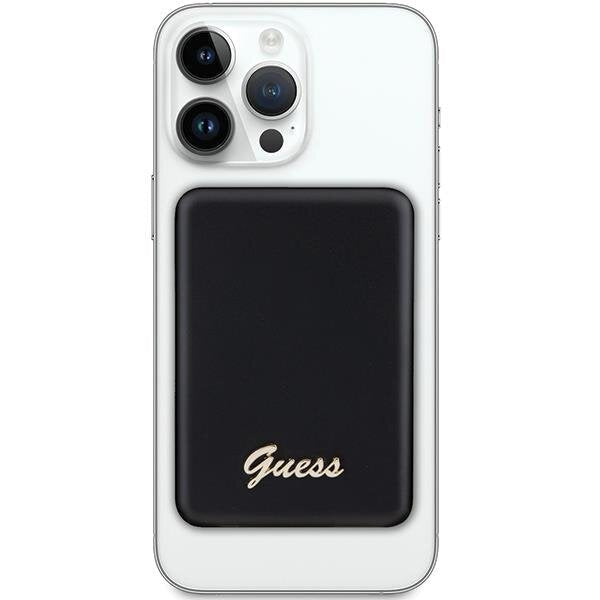 Преносима батерия Guess GUPBM5ALGSGK 15W 5000mAh черна /