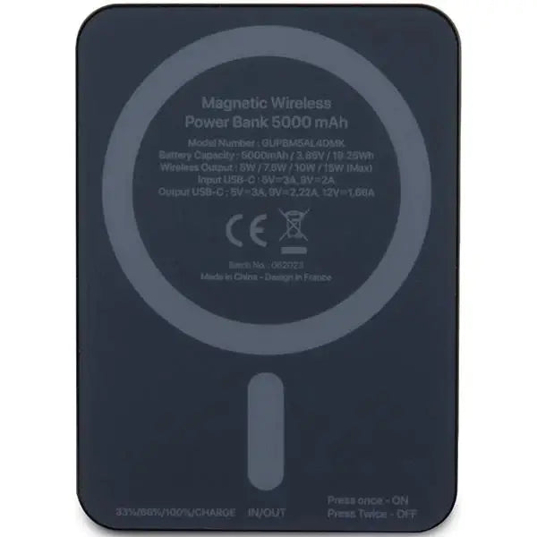 Преносима батерия Guess MagSafe 4G Strassed