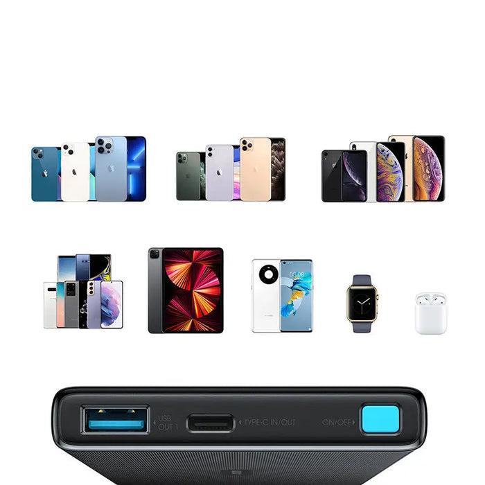 Преносима батерия Joyroom JR-W010,10000mAh 22.5W Черен