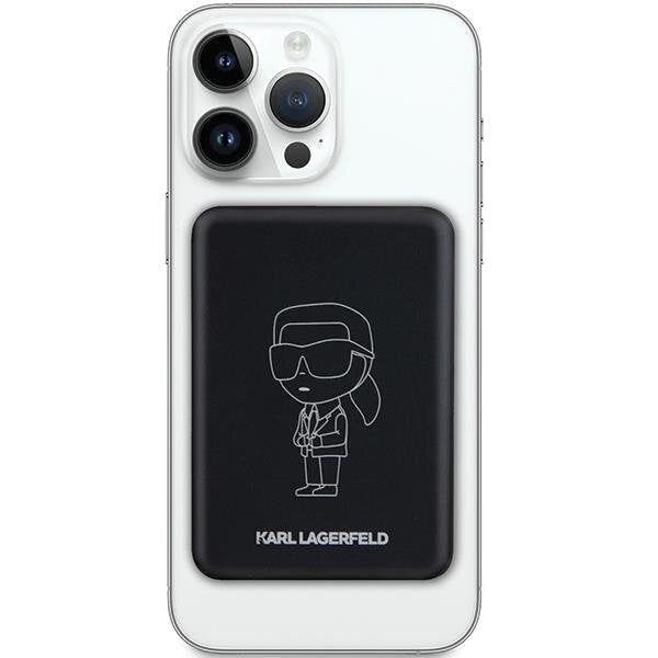 Преносима батерия Karl Lagerfeld KLPBM5KIOTTGK 5000mAh черна