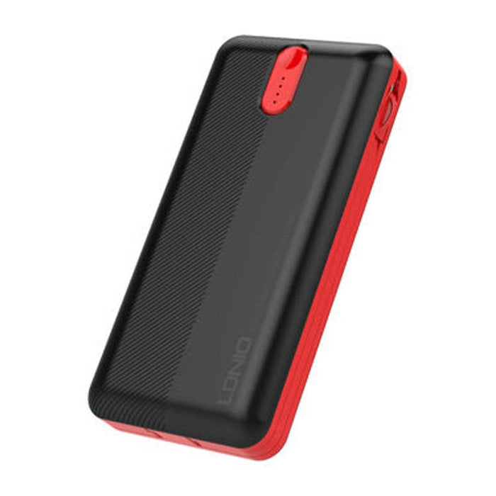 Преносима батерия LDNIO PL1013 10000mAh + 3в1 кабел черна