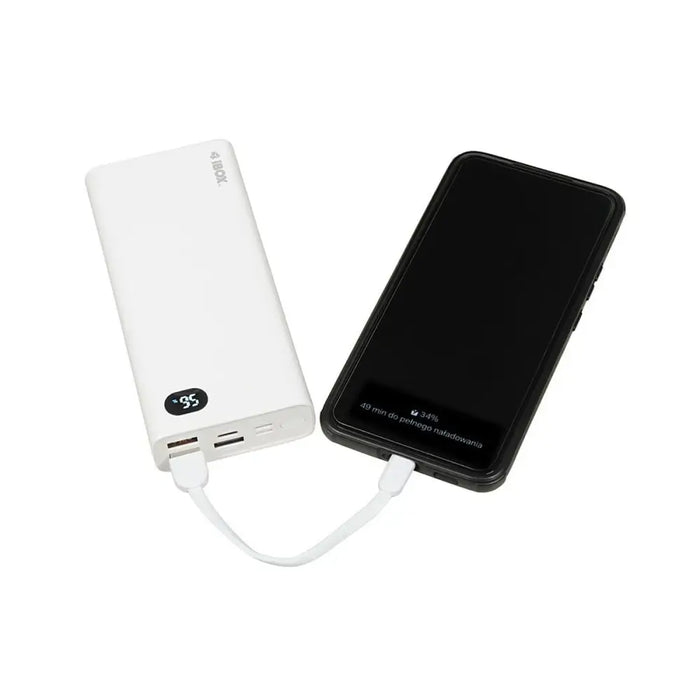 Преносима батерия Powerbank Ibox IPB20 Бял 20000 mAh